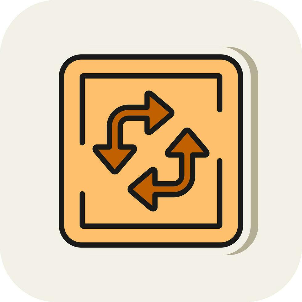 Loop Vector Icon Design