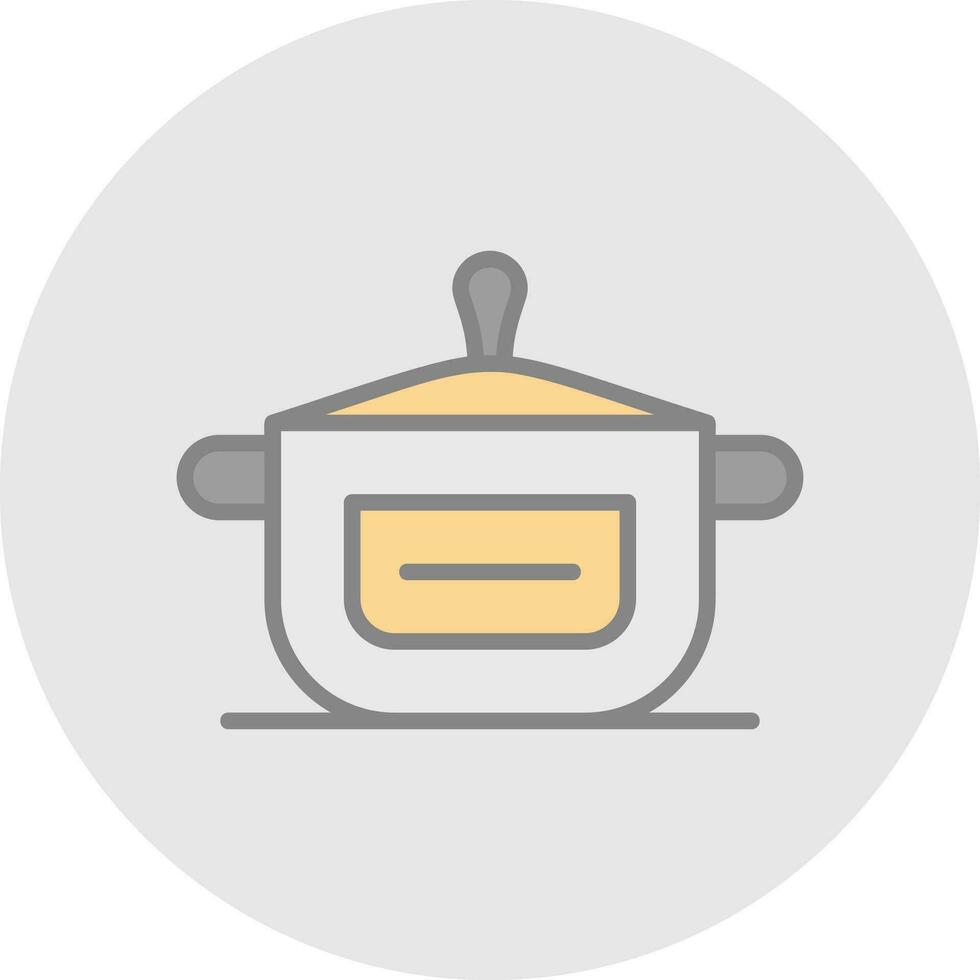 Pot Vector Icon Design