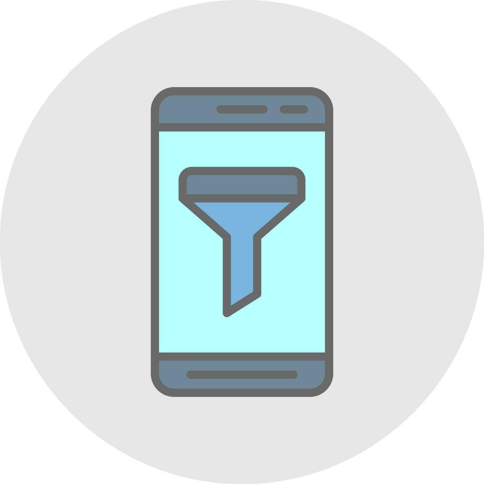 Filter  Vector Icon Design