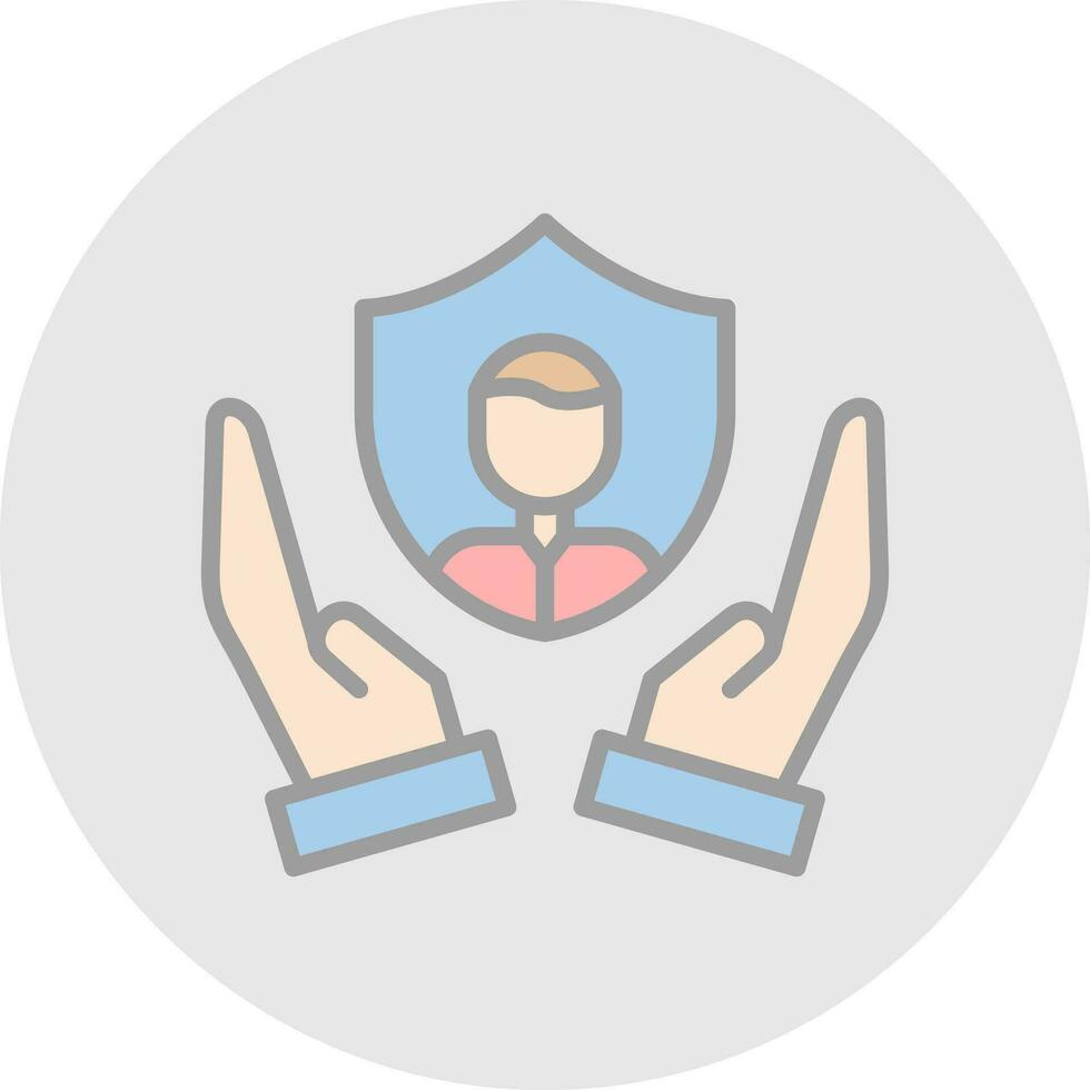 Personal Security Vector Icon Design