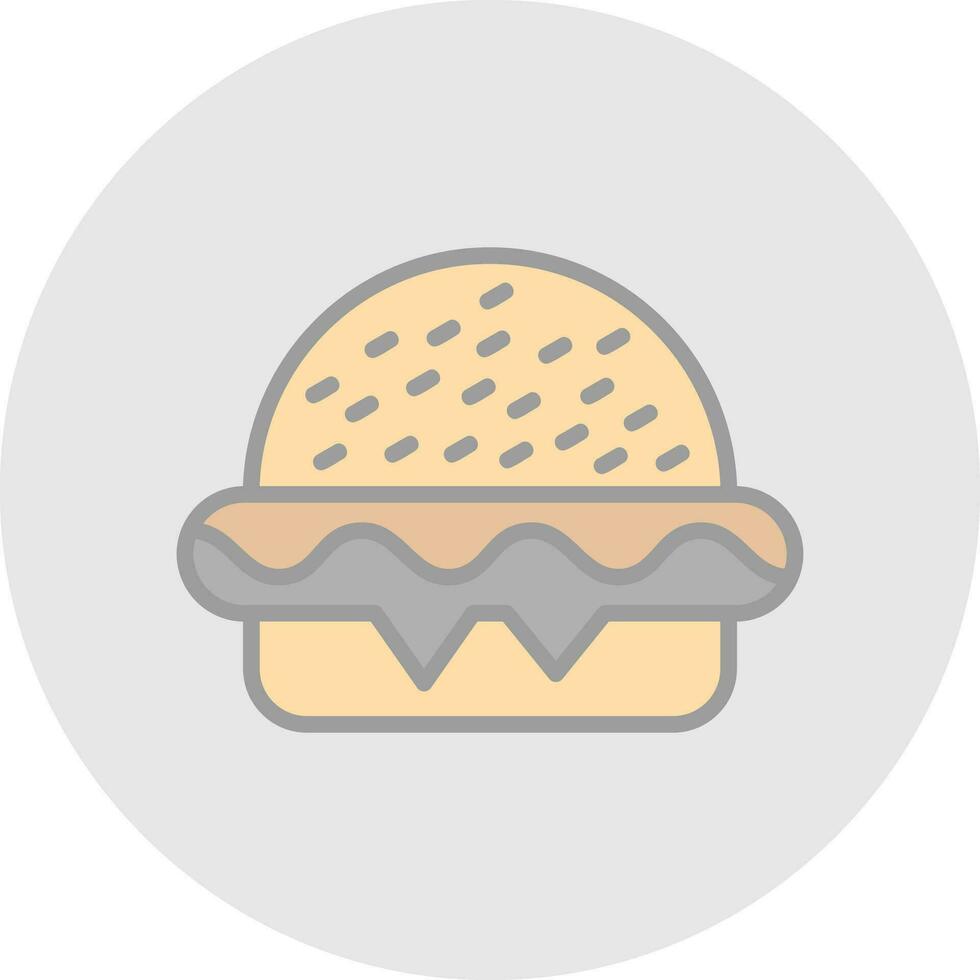 hamburguesa vector icono diseño