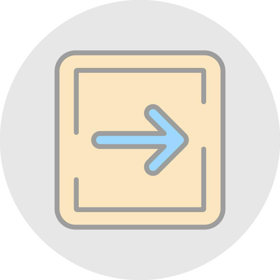 Right Arrow Vector Icon Design