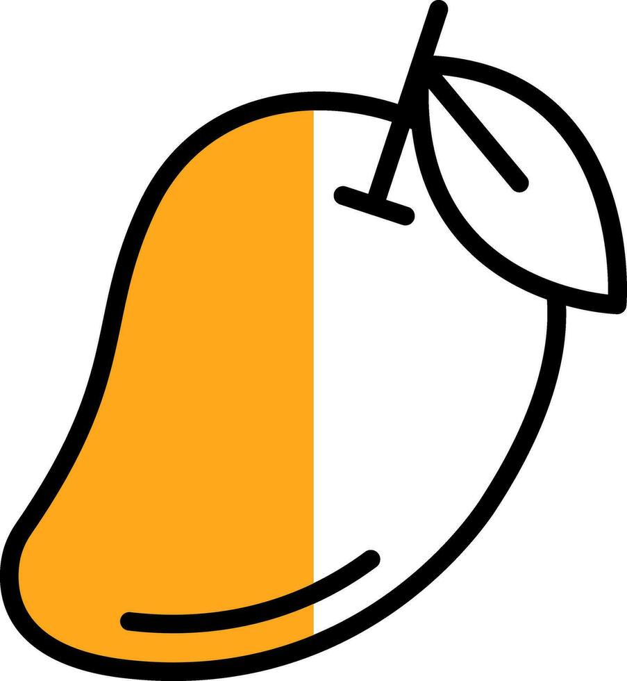 diseño de icono de vector de mango