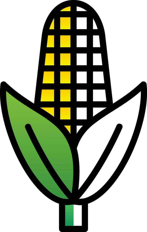 Corn Vector Icon Design