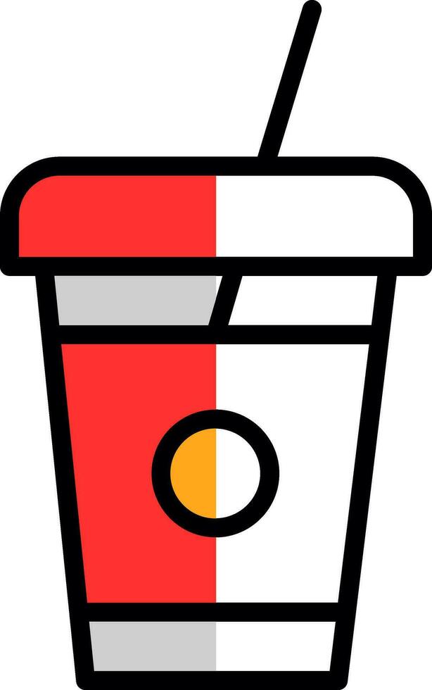 Cold Drink  Vector Icon Design
