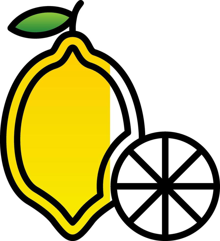 Lemon Vector Icon Design