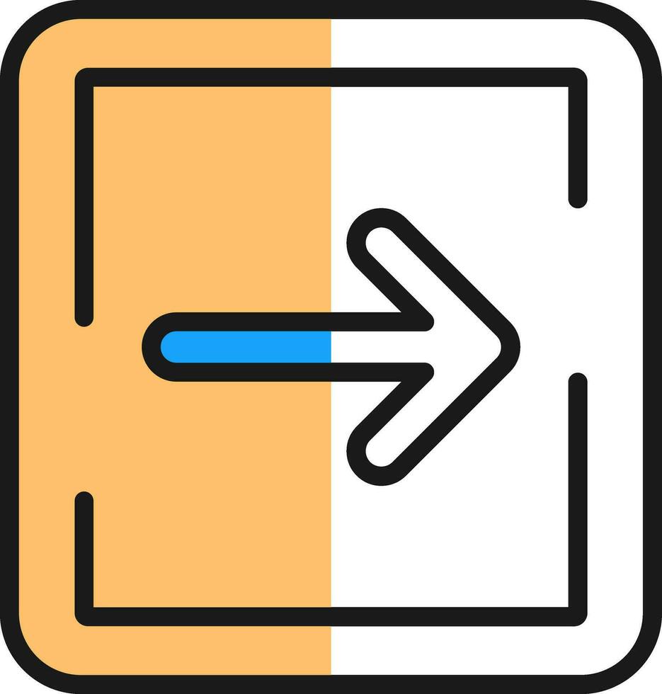 Right Arrow Vector Icon Design