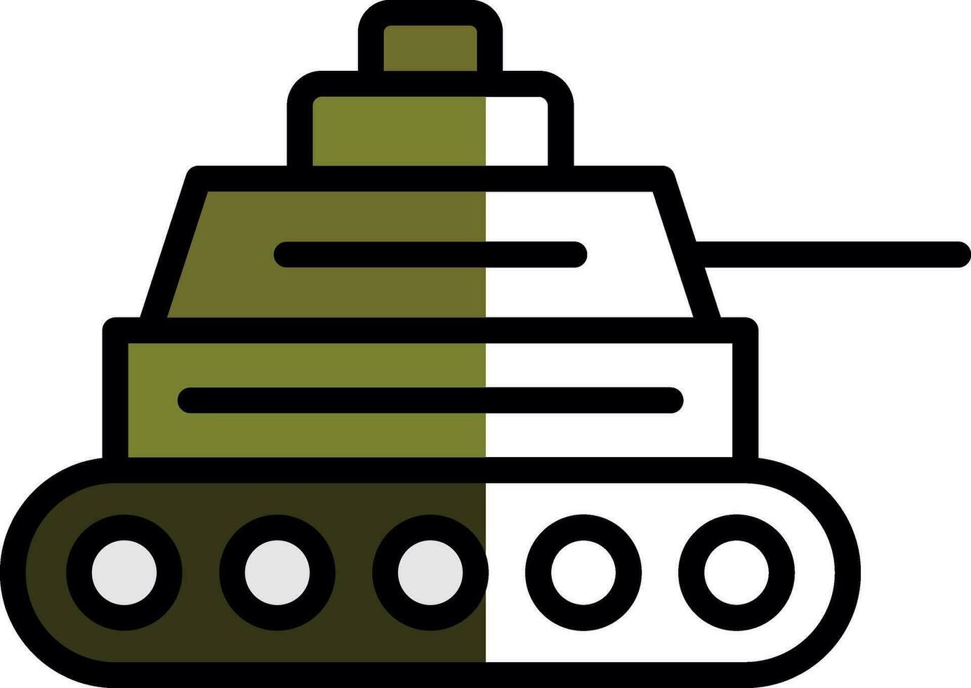 tanque vector icono diseño