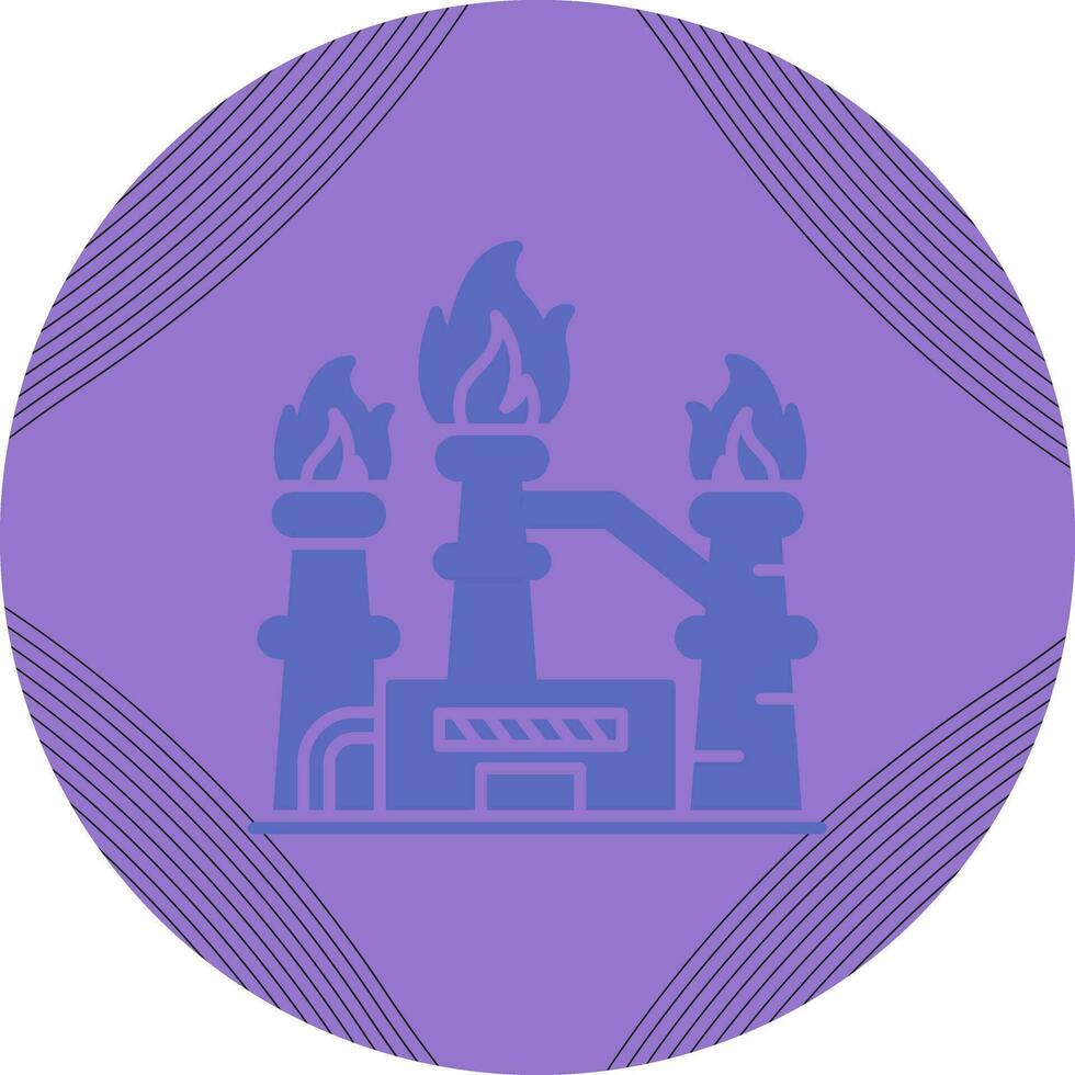 Natural Gas Vector Icon