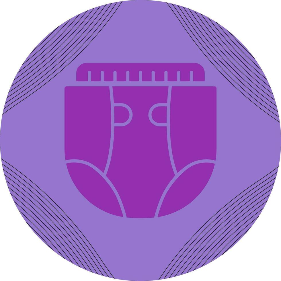 Diaper Vector Icon