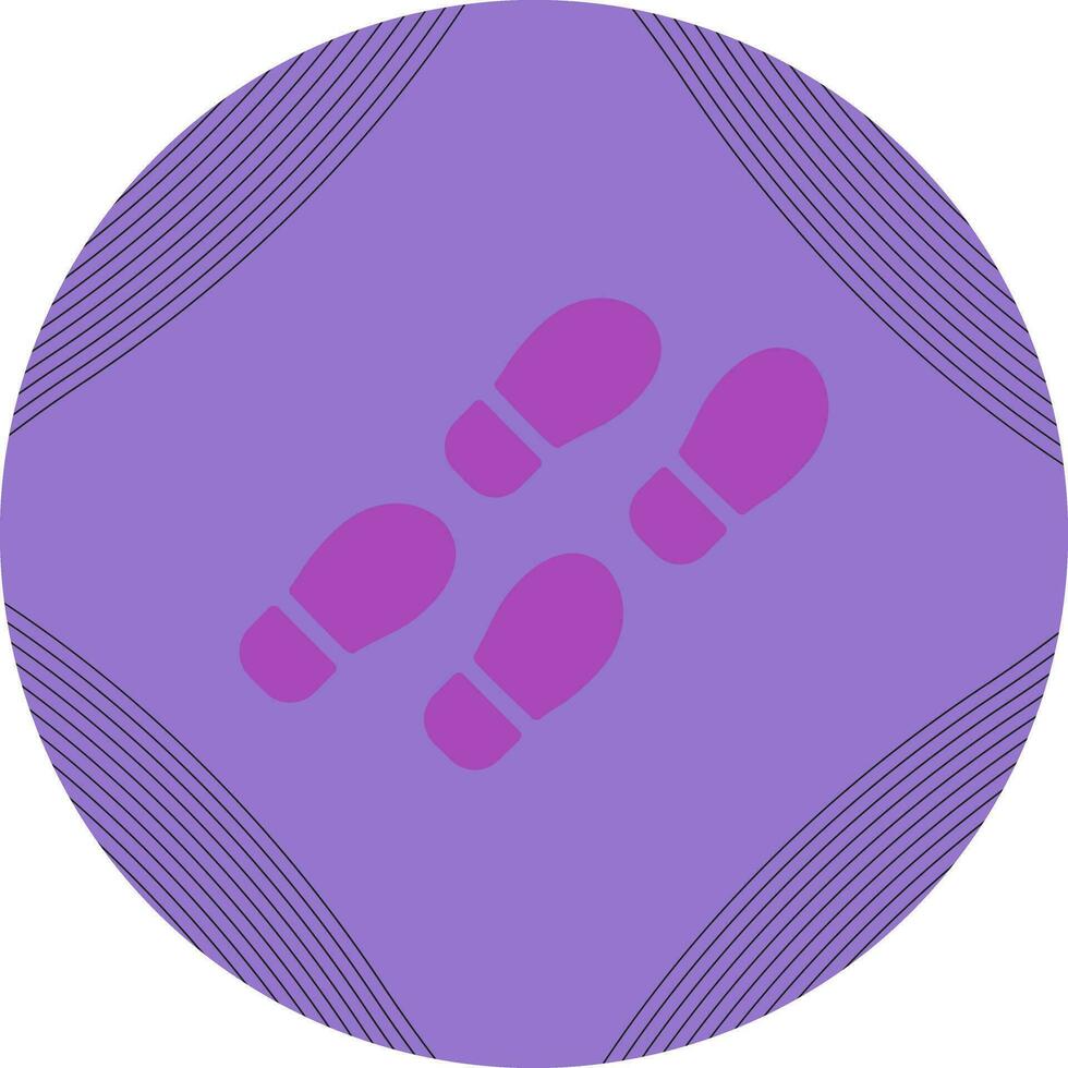 Footprint Vector Icon