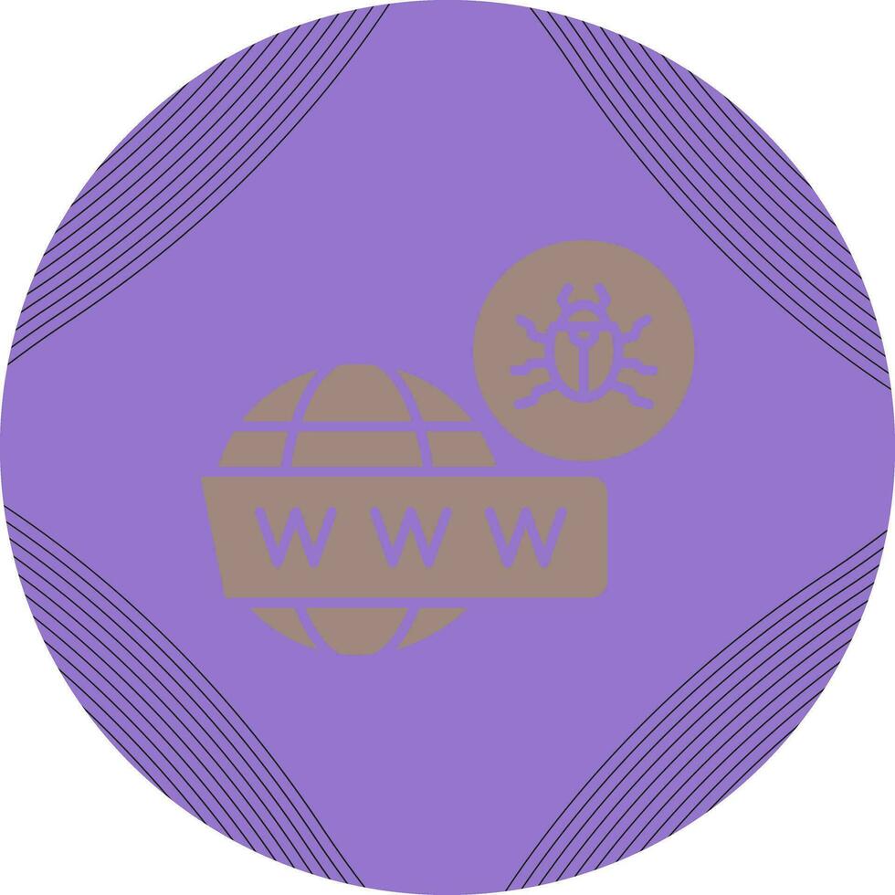 Worldwide Hack Vector Icon