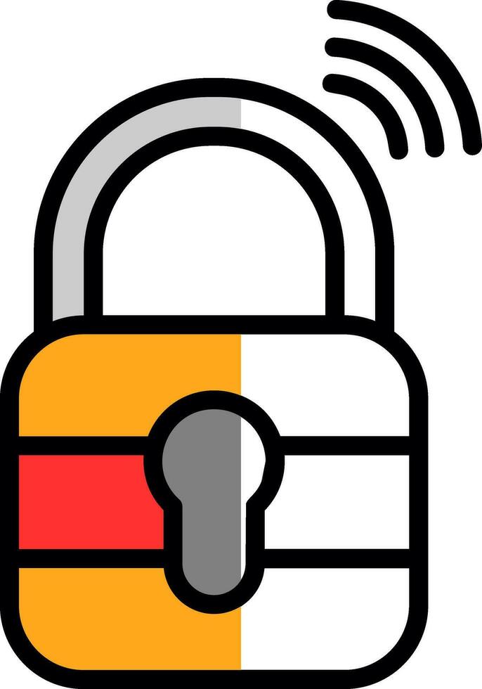 Smart Lock  Vector Icon Design