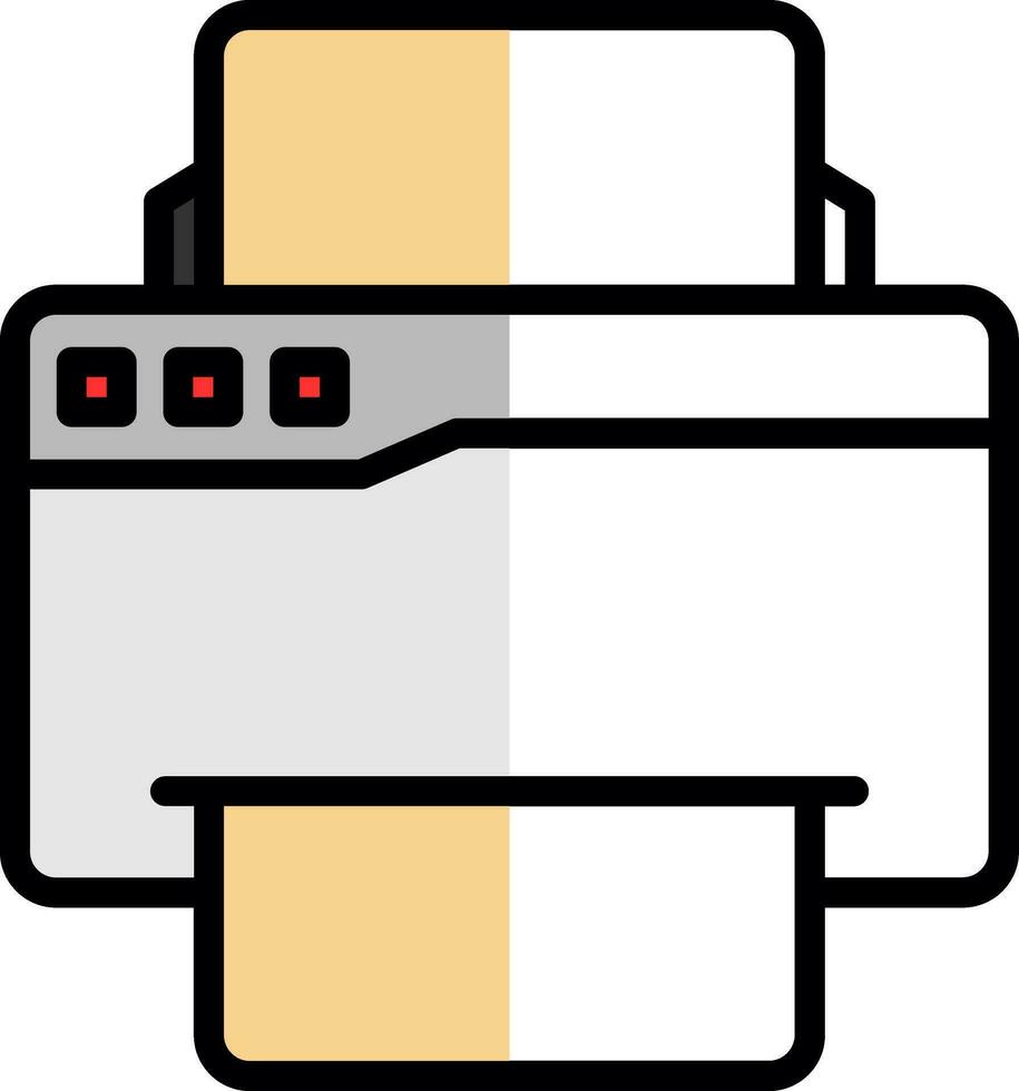 Printer  Vector Icon Design