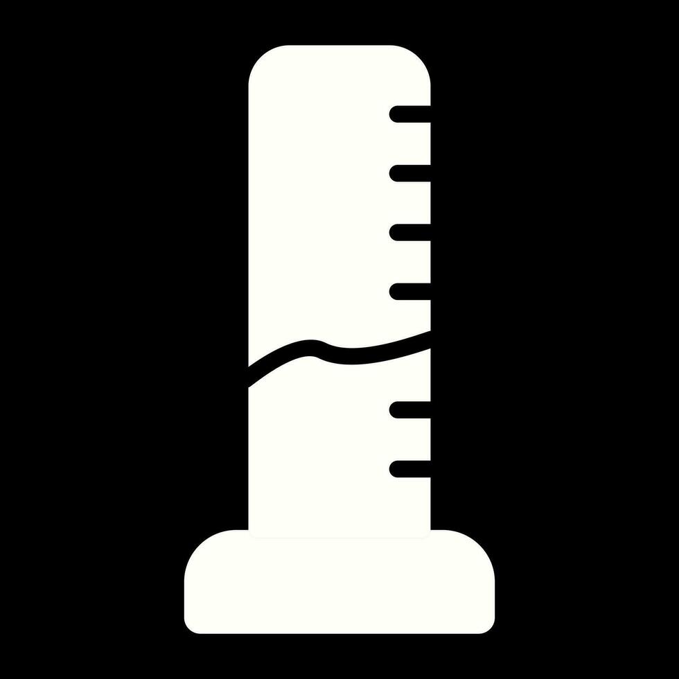 Graduated Cylinder Vector Icon