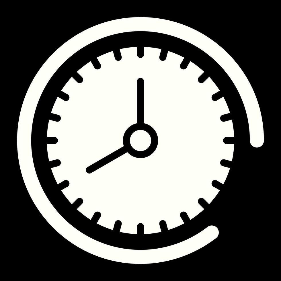 icono de vector de reloj