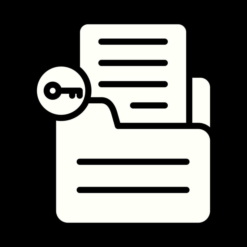 Document Unlock Vector Icon