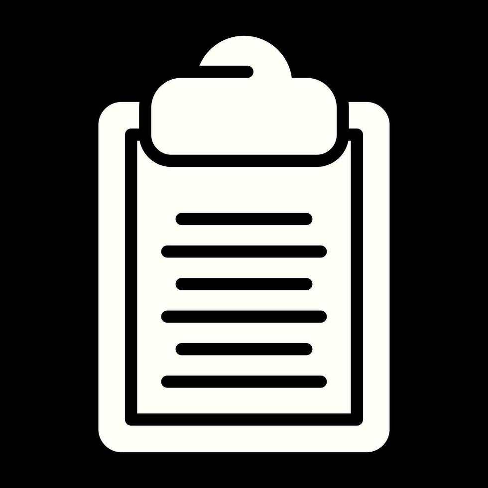 Clipboard Vector Icon