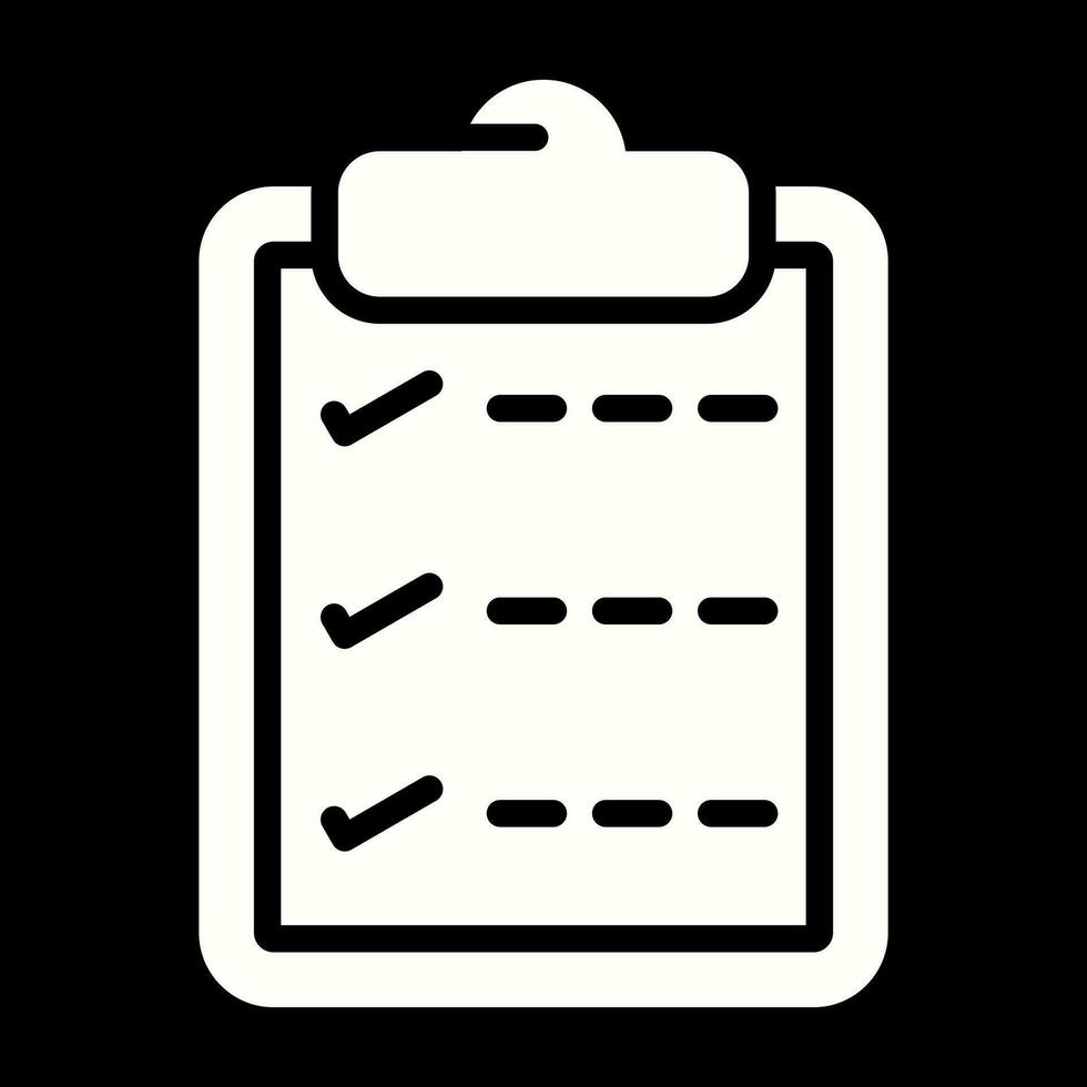 Task list with checkmarks Vector Icon
