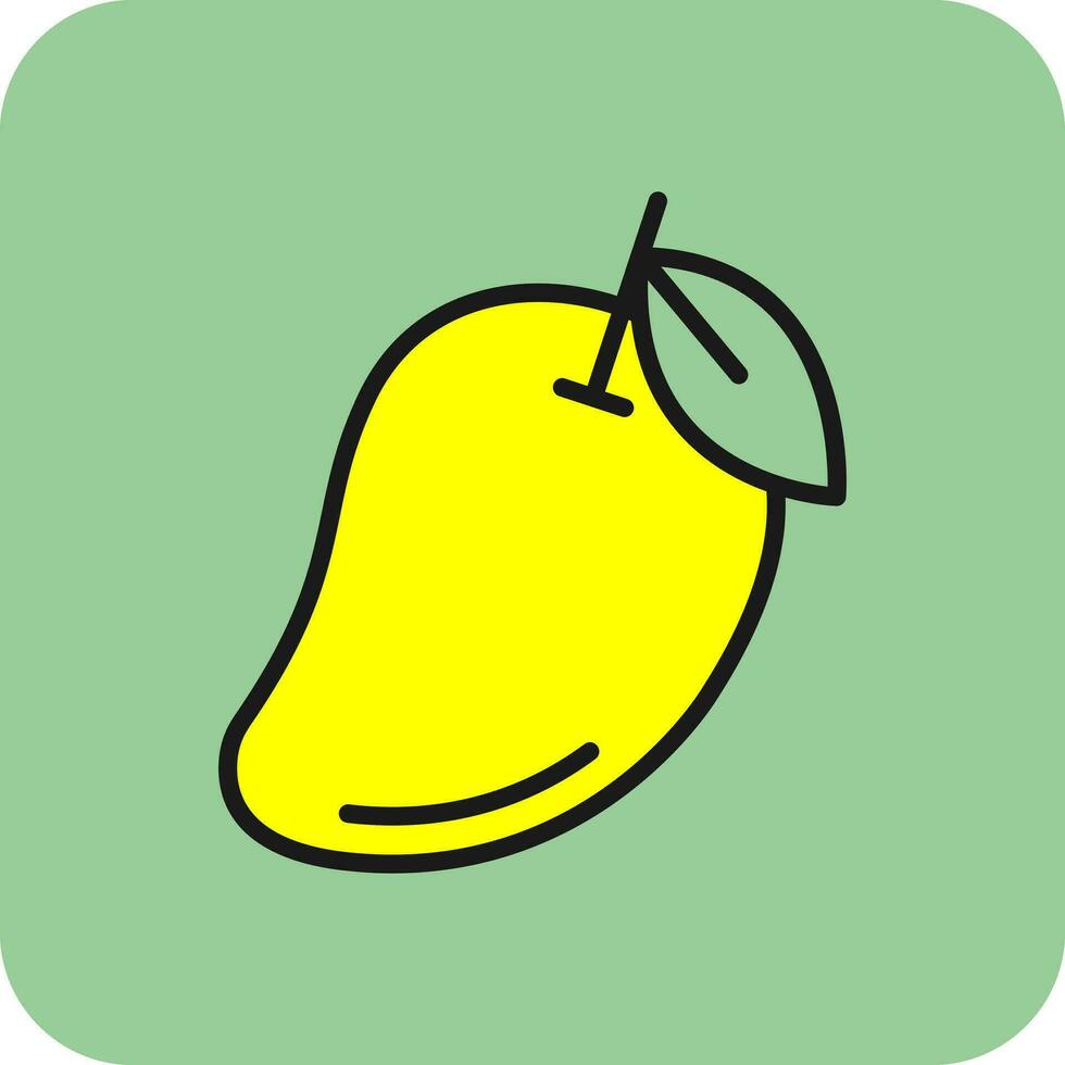 Mango Vector Icon Design