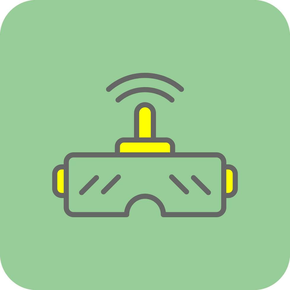 Virtual Reality  Vector Icon Design
