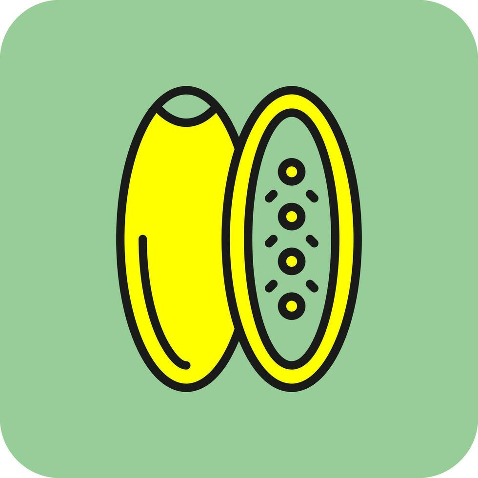 Curuba Vector Icon Design