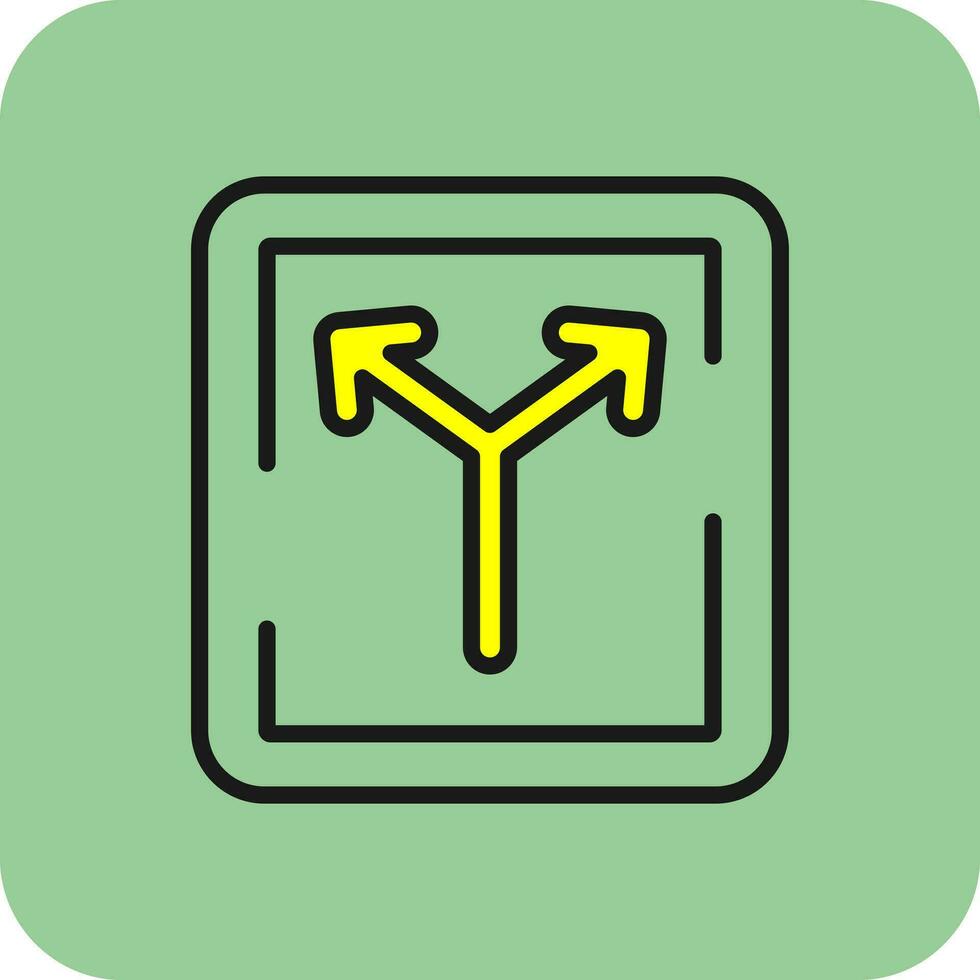 Split Vector Icon Design