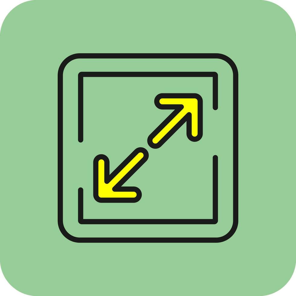 Maximize Vector Icon Design