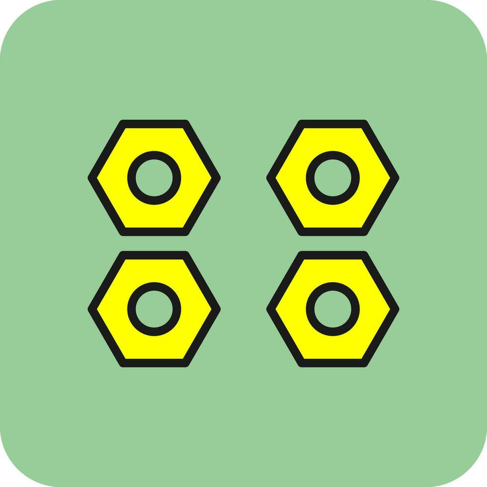 Nuts  Vector Icon Design
