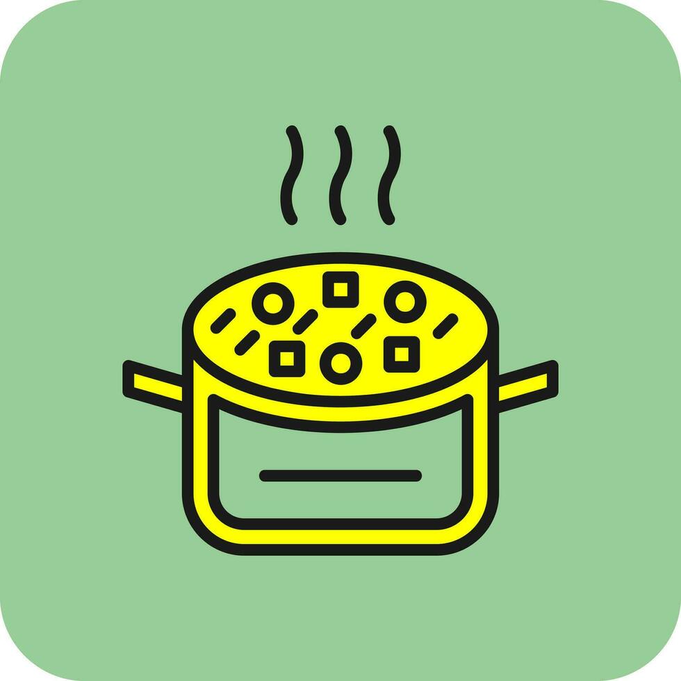 Stew Vector Icon Design