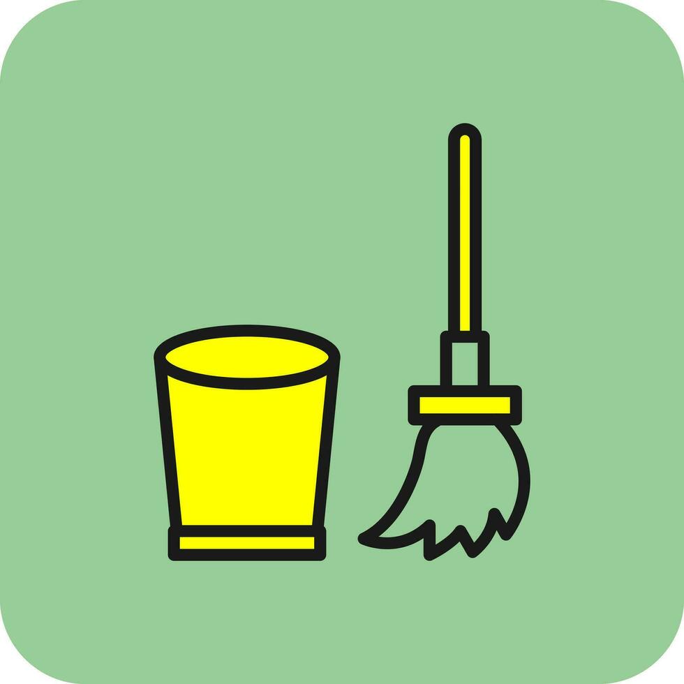 Broom  Vector Icon Design