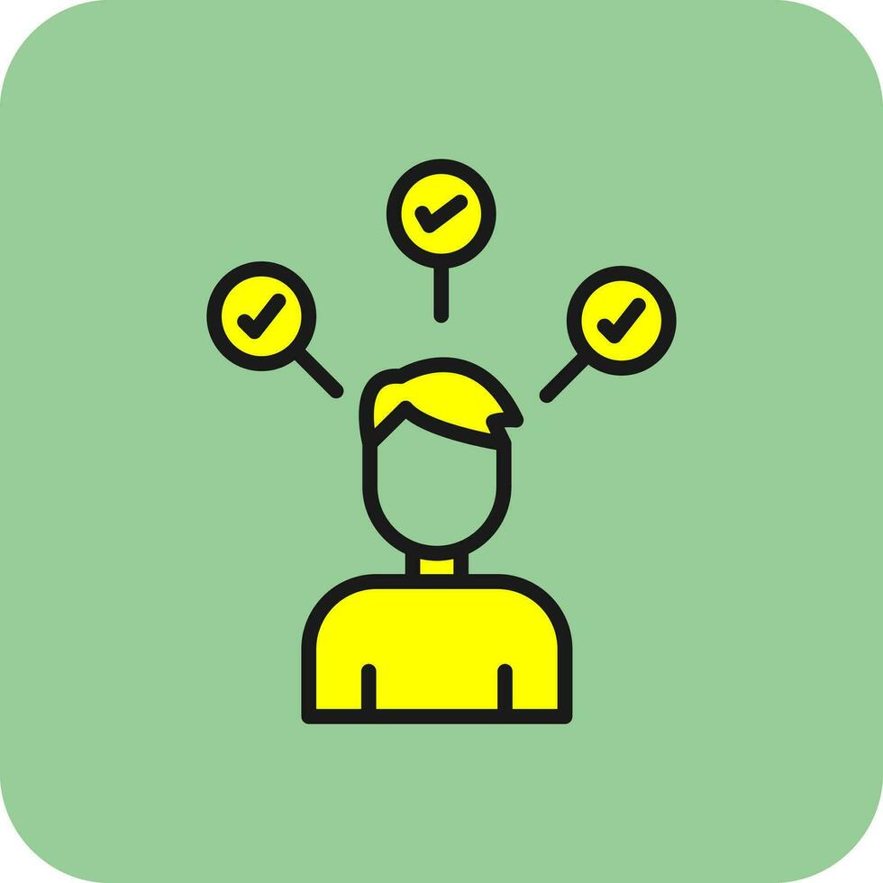 Responsibility Vector Icon Design