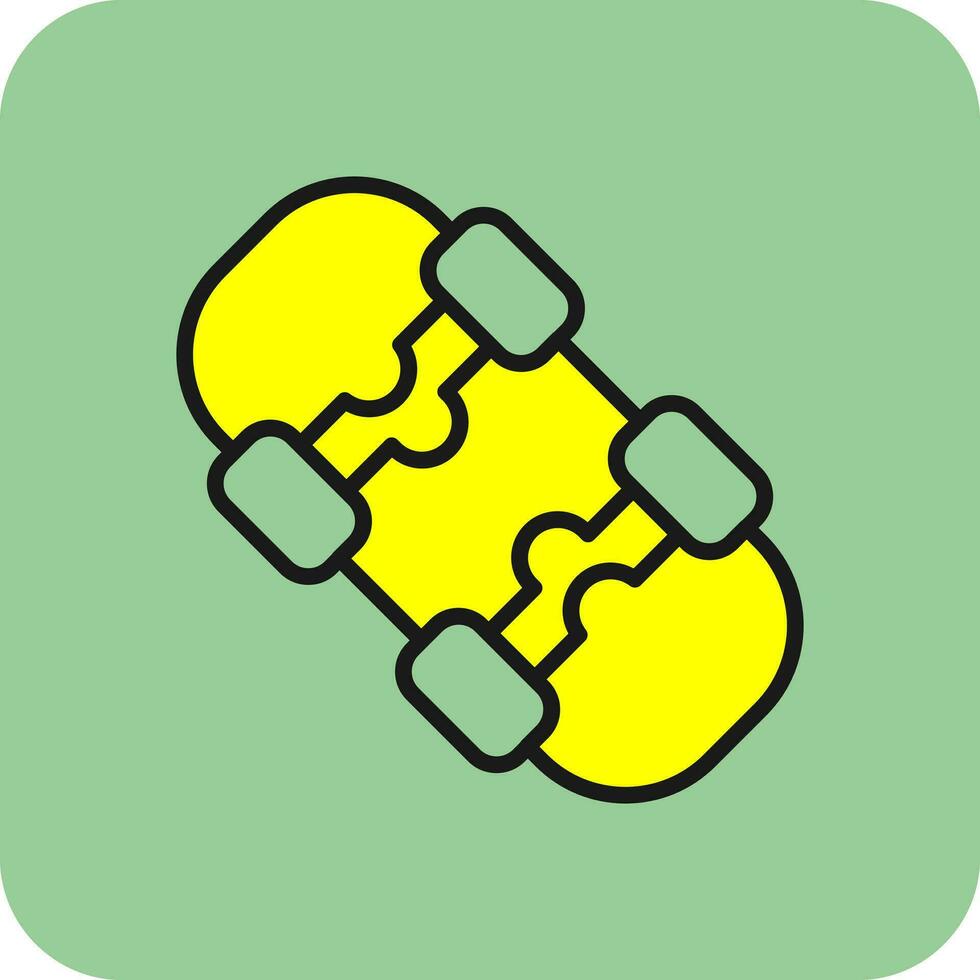 Skateboard  Vector Icon Design