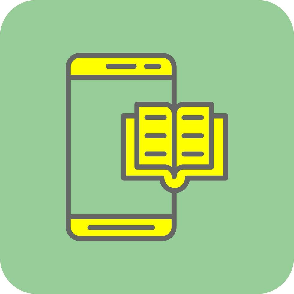 Reading Book  Vector Icon Design