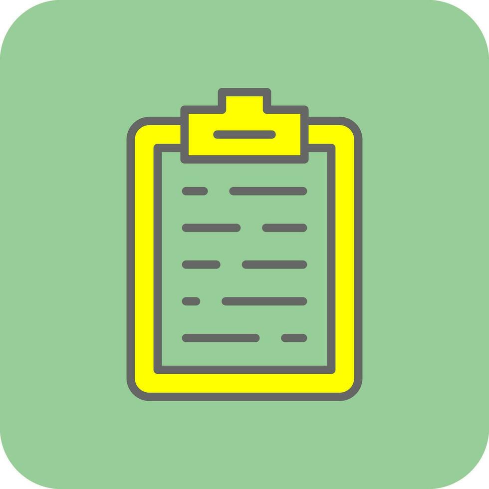 List  Vector Icon Design