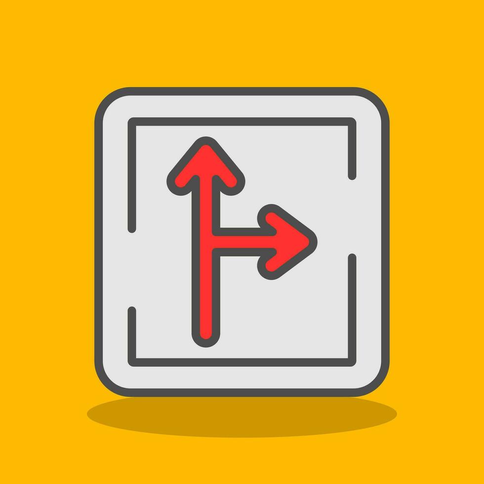 Junction Vector Icon Design