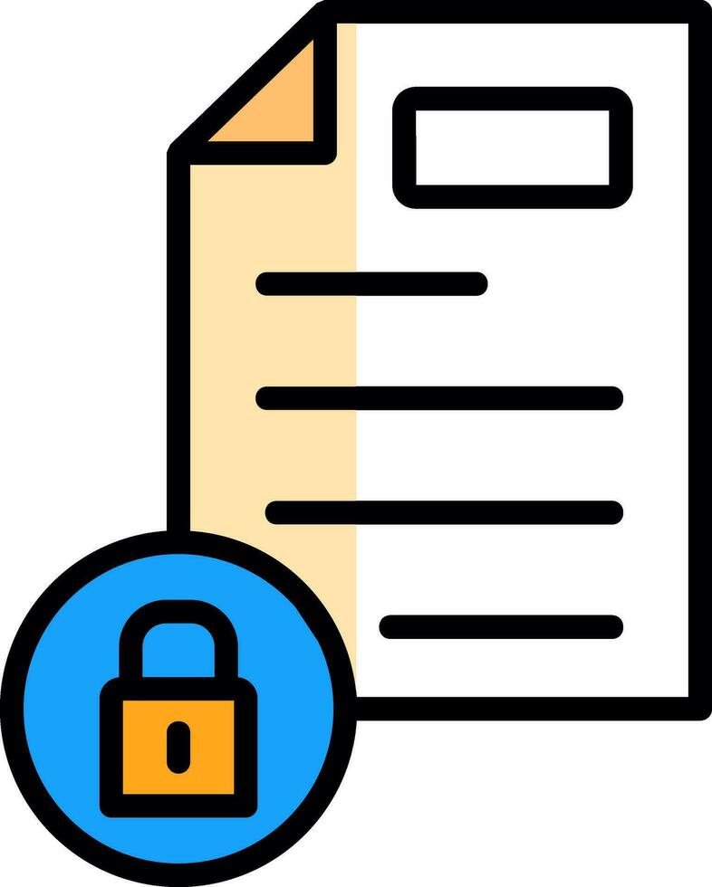 Contract Vector Icon Design