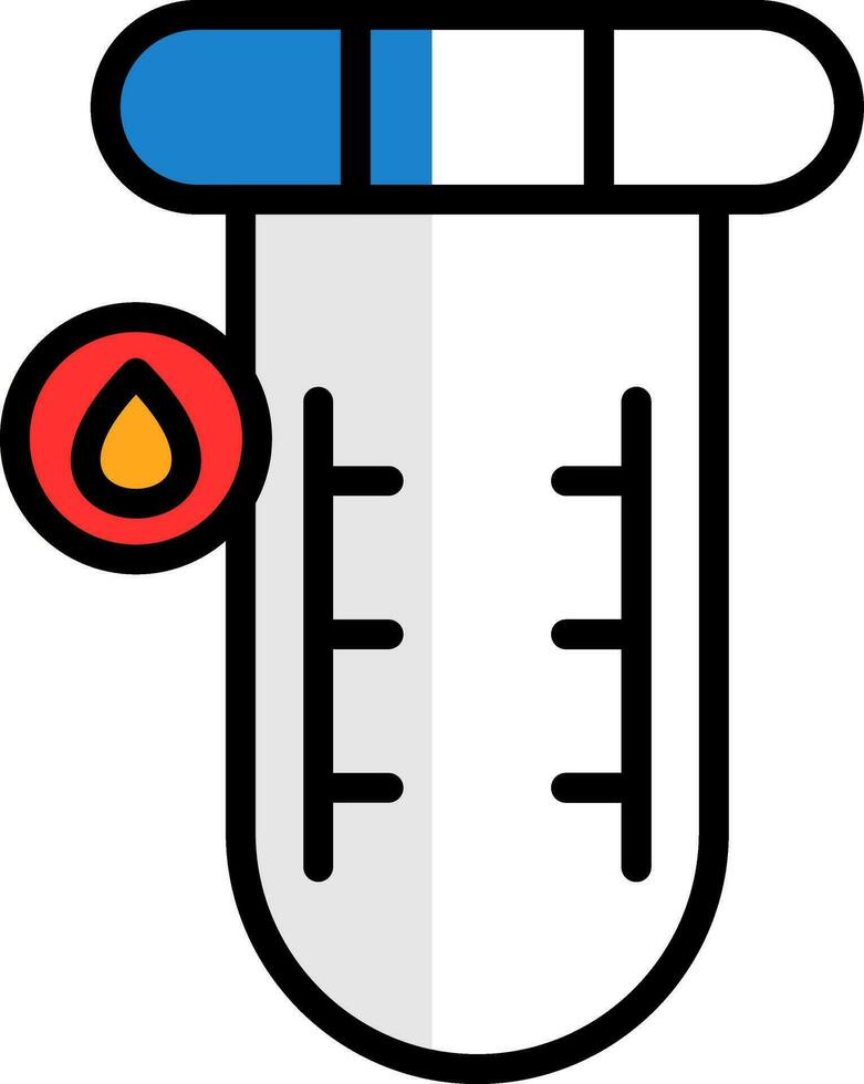 Pcr Test Vector Icon Design