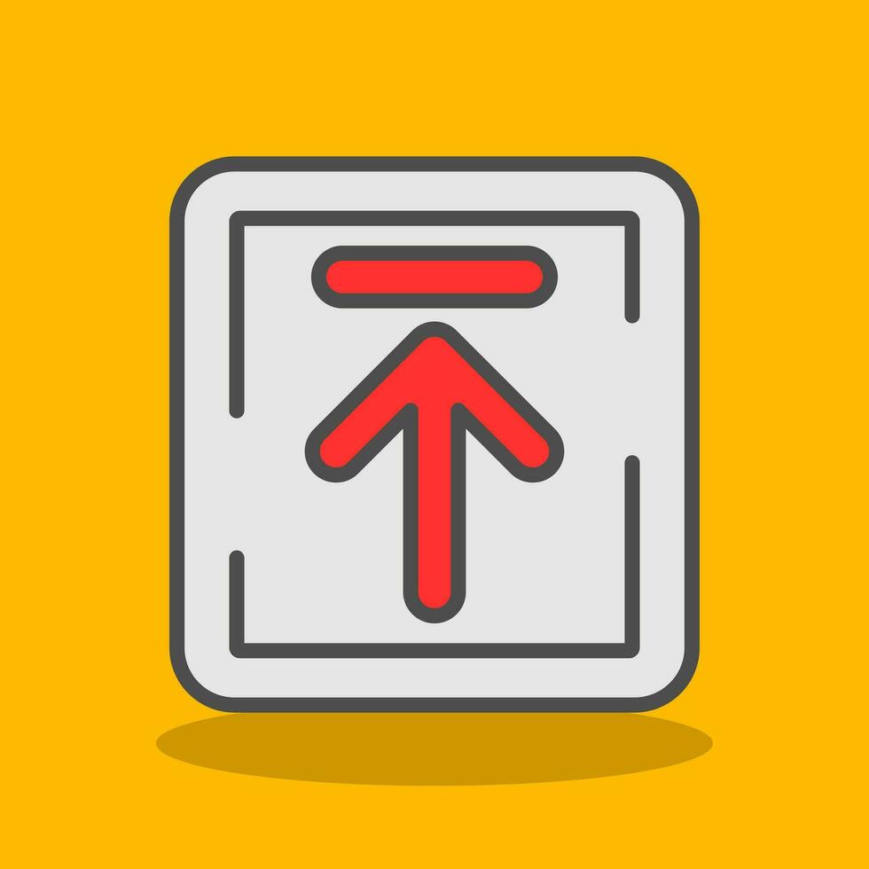 Up Arrow Upload Vector Icon Design