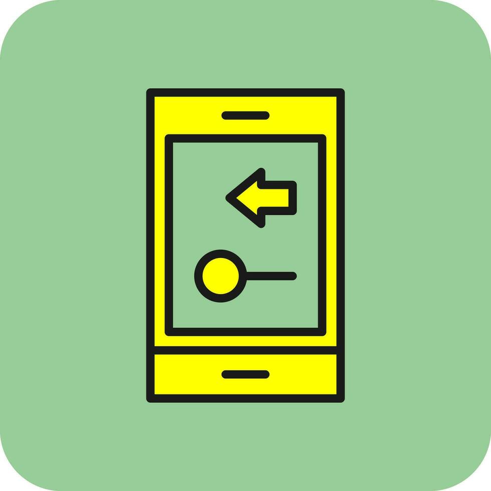 Swipe Vector Icon Design