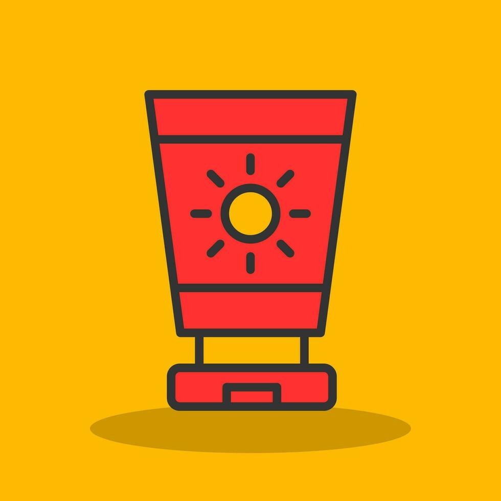 Sunblock  Vector Icon Design