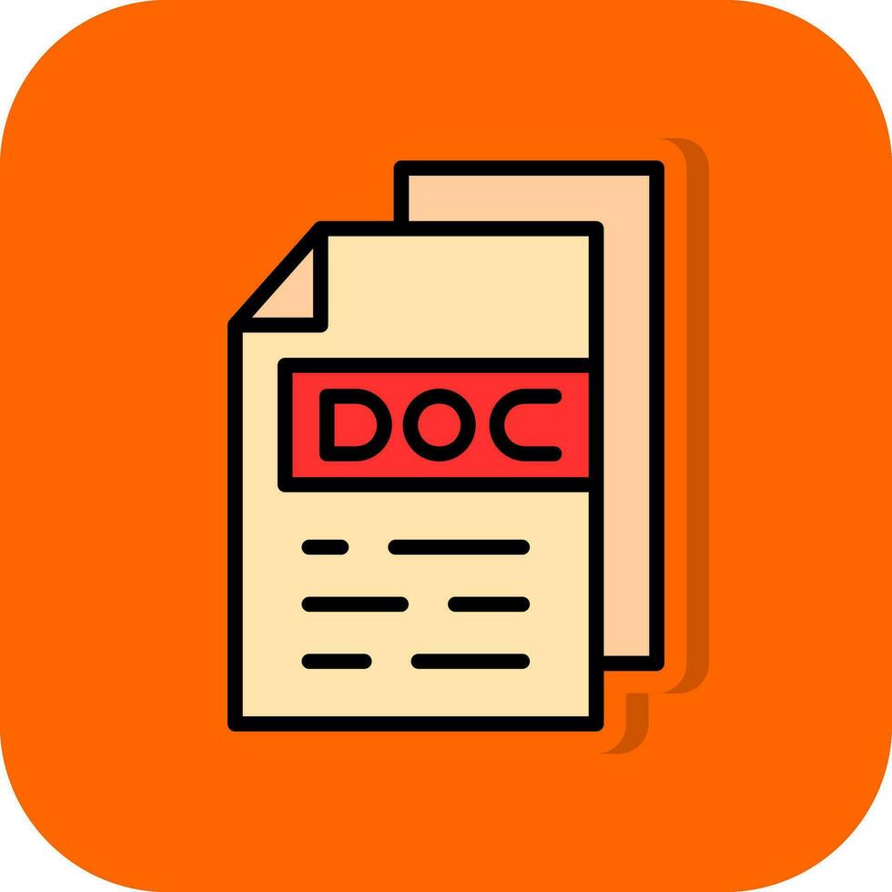 Doc  Vector Icon Design