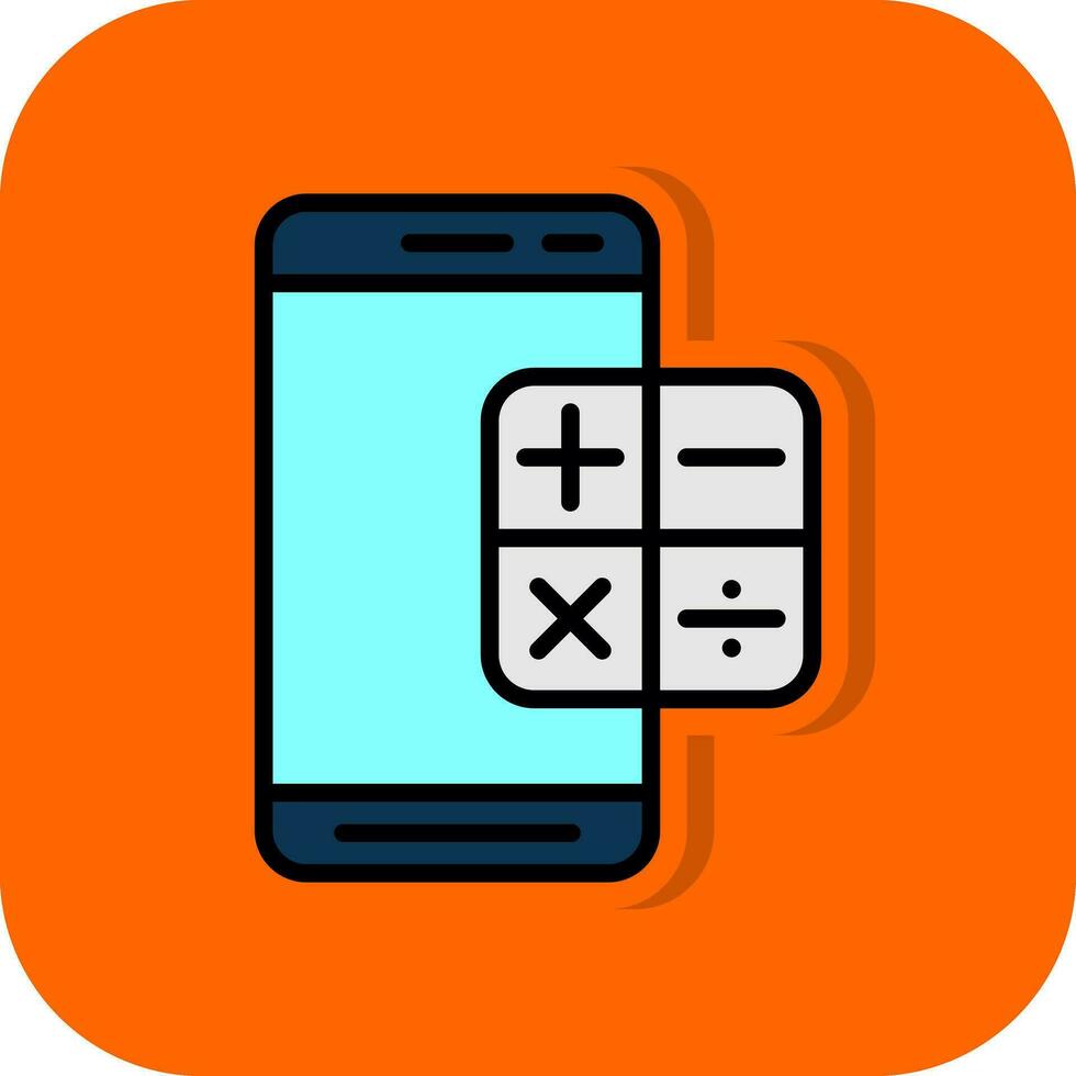 calculadora vector icono diseño