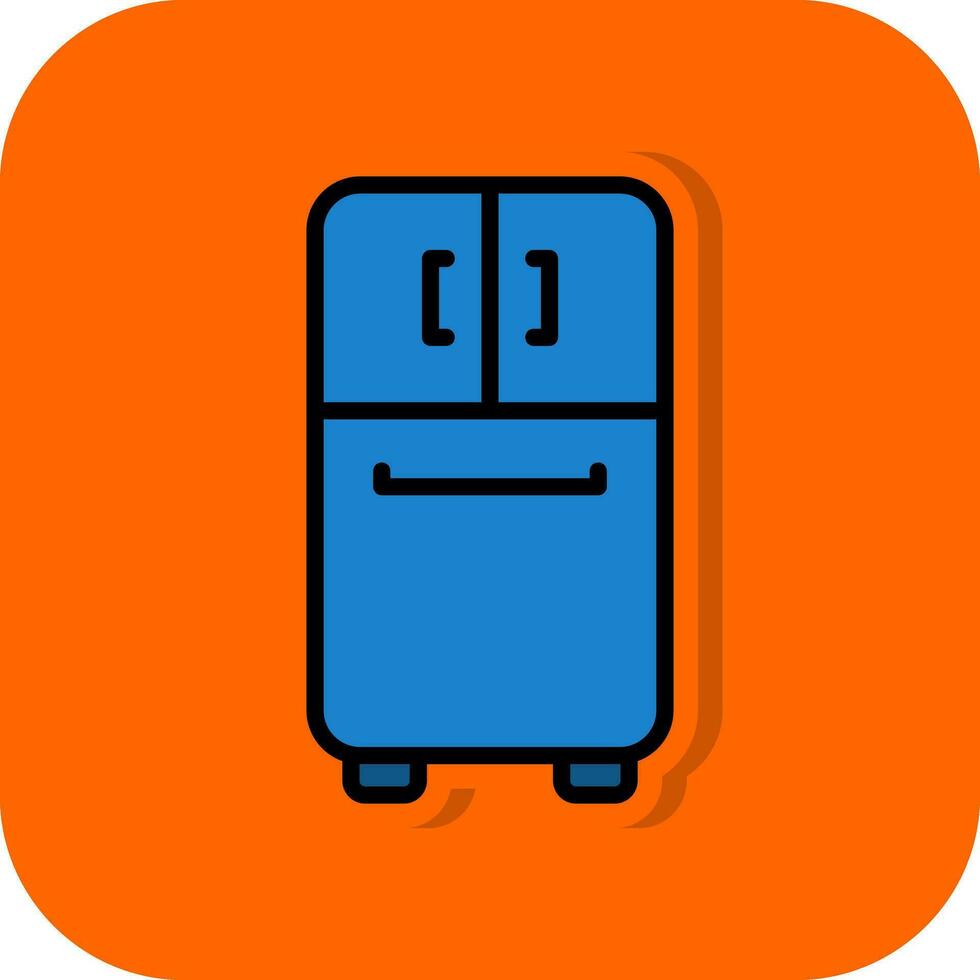 Fridge  Vector Icon Design