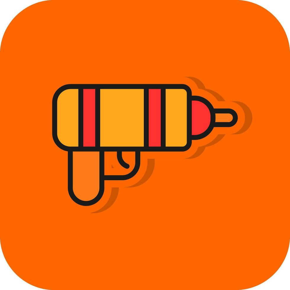 Water Gun  Vector Icon Design