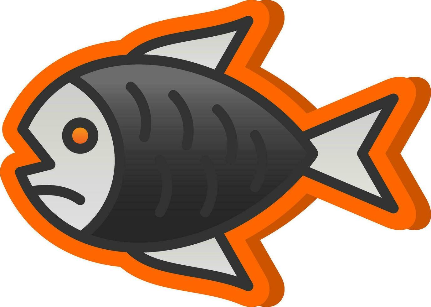 Fish Vector Icon Design