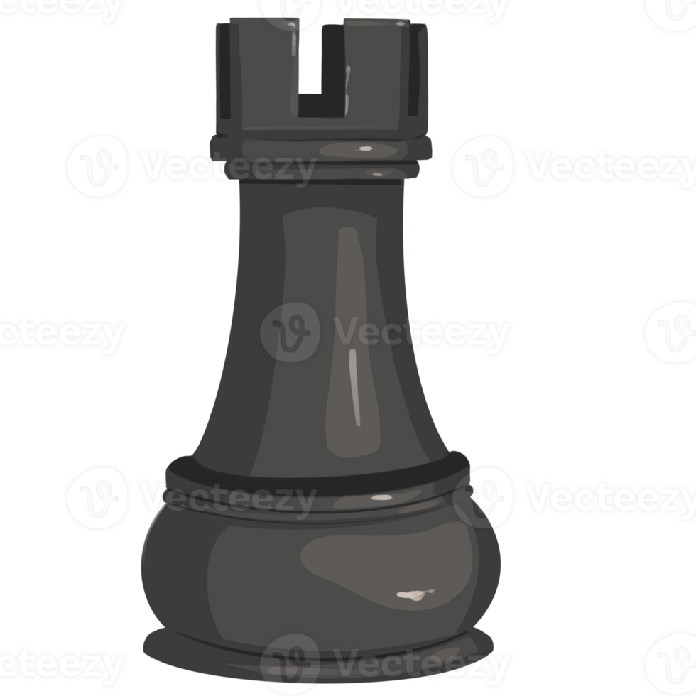 black rook chess png