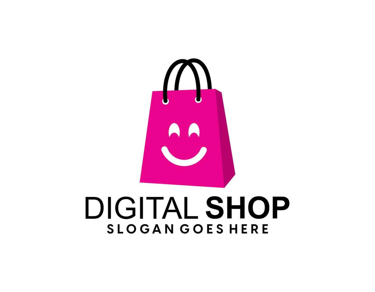 shop cart logo vector design template