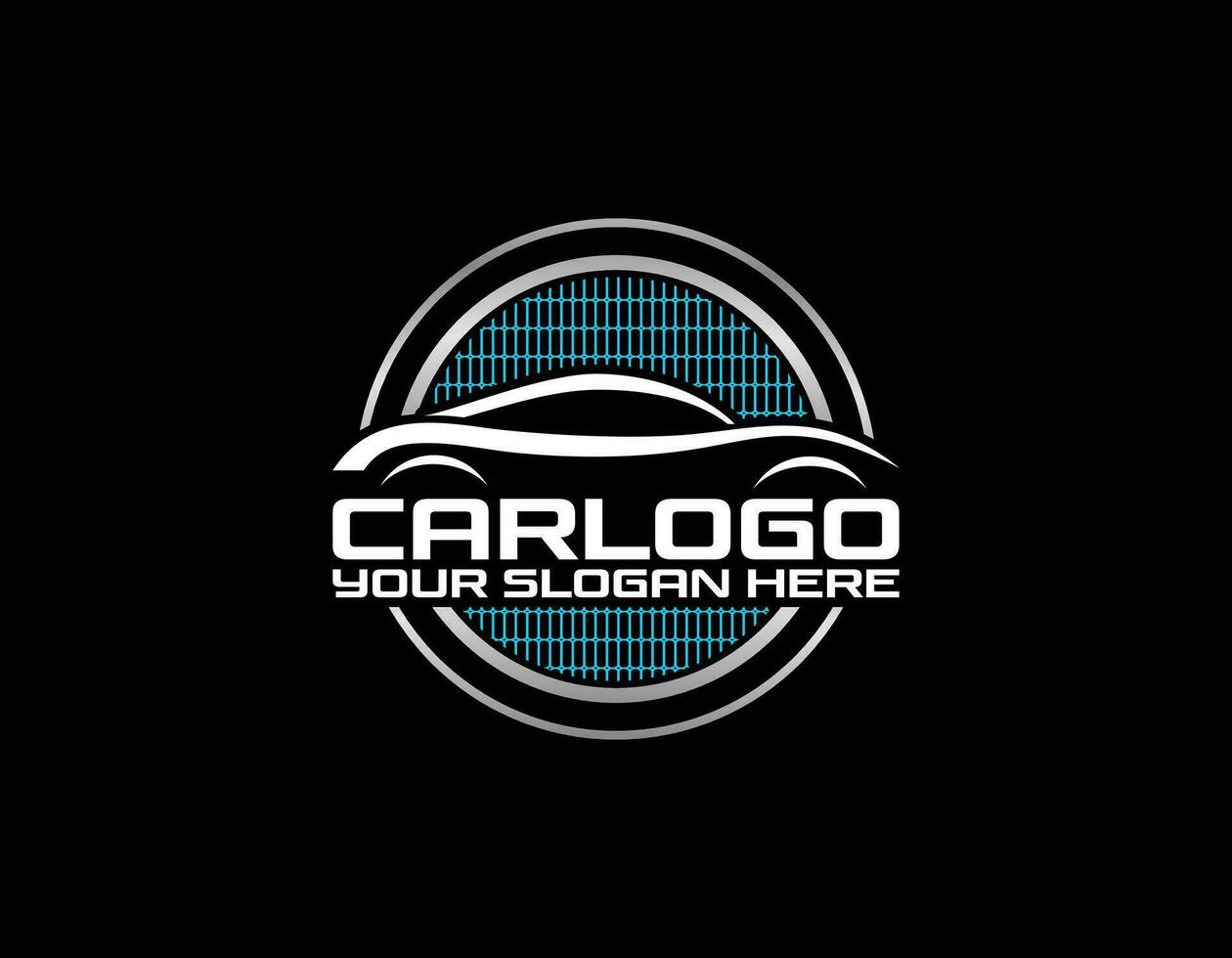 sport car logo template, Perfect logo for business related to automotive industry vector