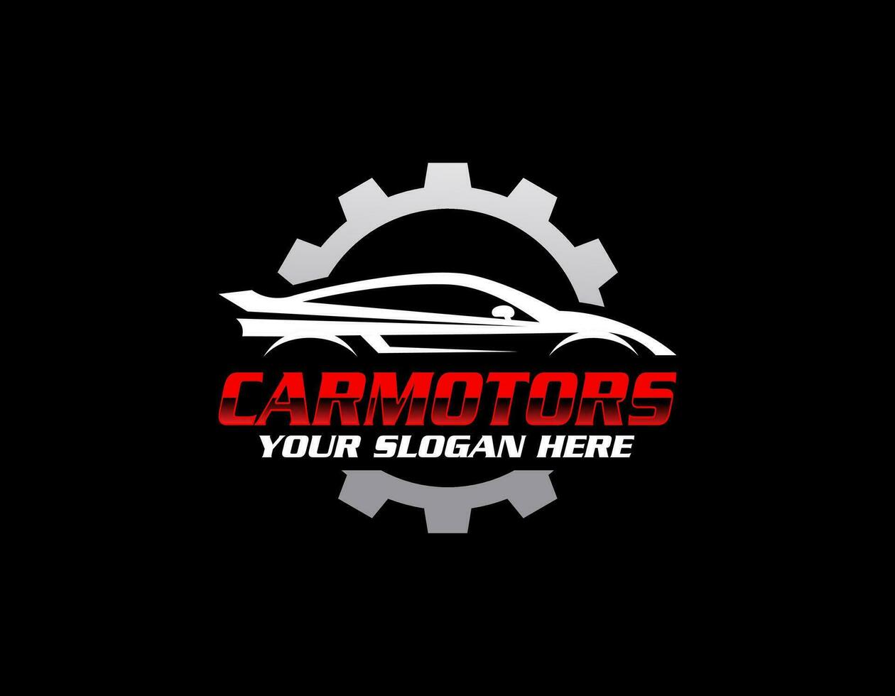 auto car logo template vector